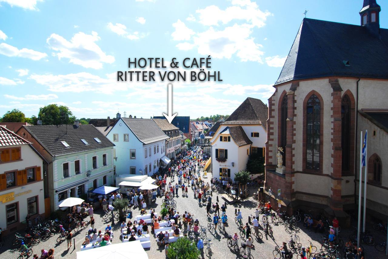 Hotel & Cafe Ritter Von Boehl 다이데스하임 외부 사진