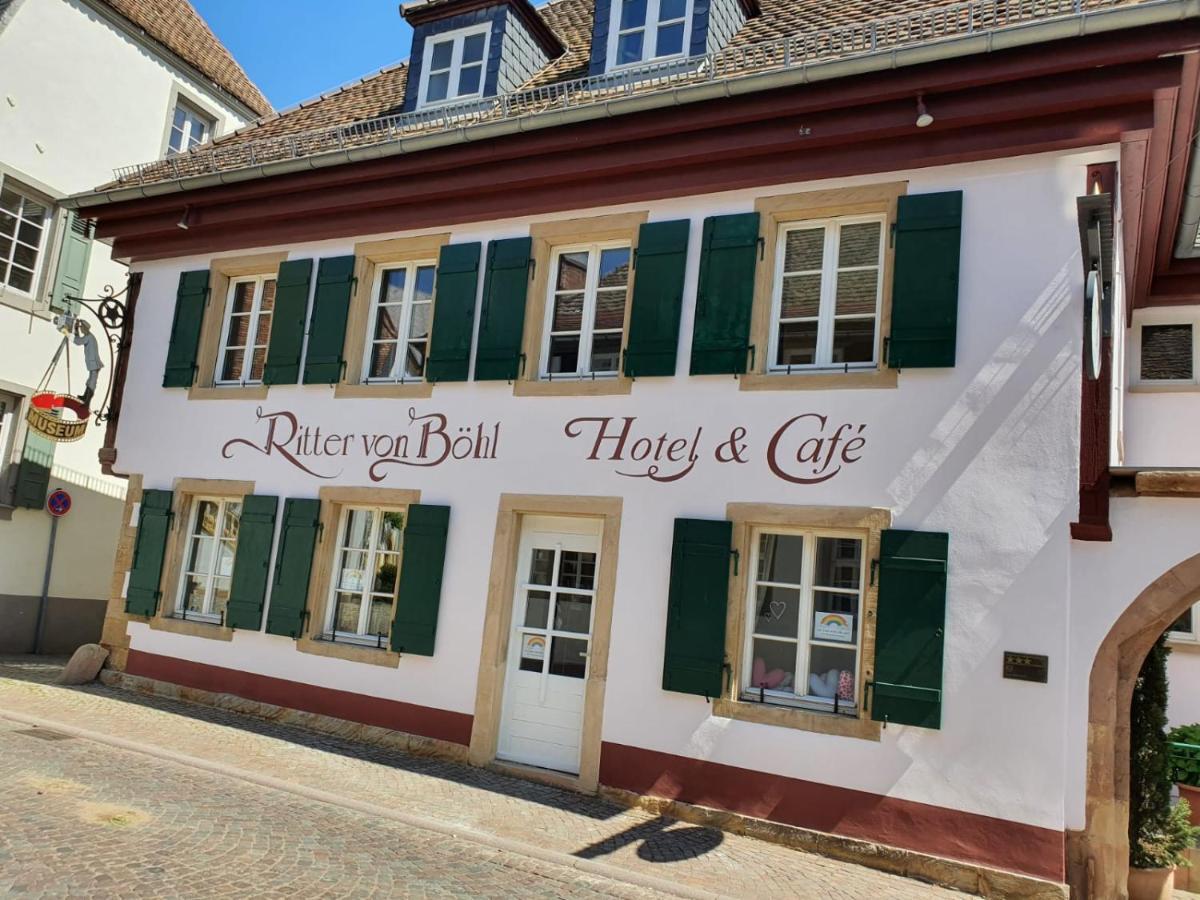 Hotel & Cafe Ritter Von Boehl 다이데스하임 외부 사진